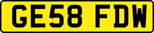 GE58FDW