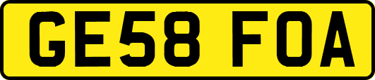 GE58FOA