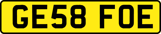 GE58FOE