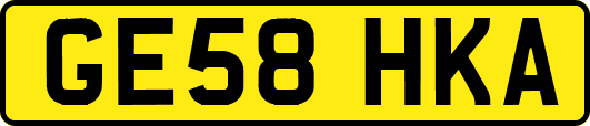 GE58HKA