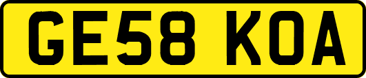 GE58KOA
