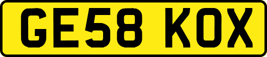GE58KOX