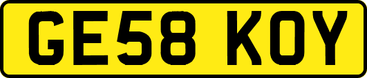 GE58KOY