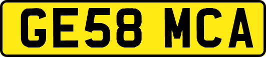 GE58MCA