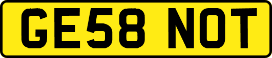 GE58NOT