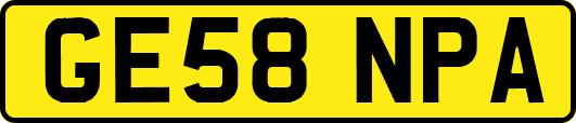 GE58NPA