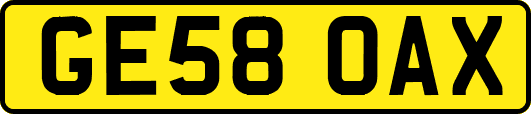 GE58OAX