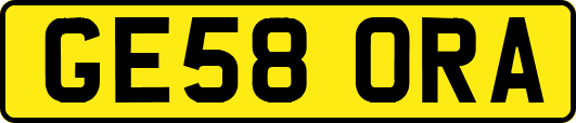 GE58ORA