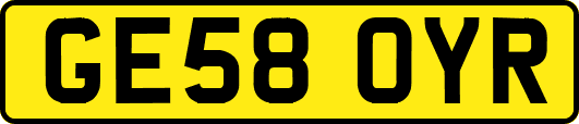 GE58OYR