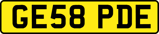 GE58PDE