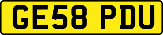 GE58PDU