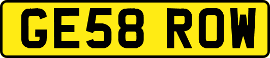 GE58ROW