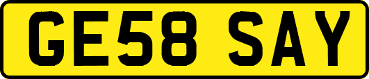 GE58SAY