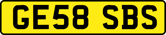 GE58SBS