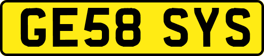 GE58SYS