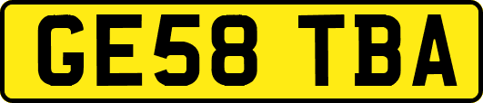 GE58TBA