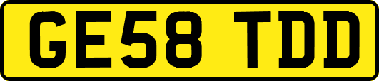 GE58TDD