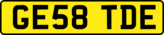 GE58TDE