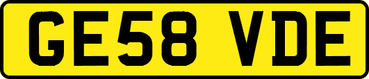 GE58VDE