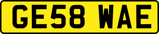 GE58WAE