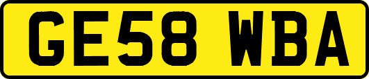GE58WBA