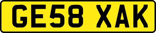 GE58XAK