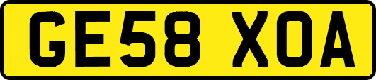 GE58XOA