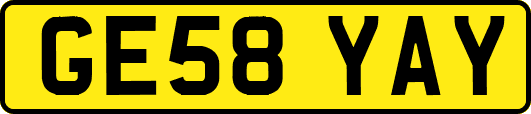 GE58YAY