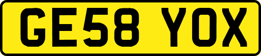 GE58YOX
