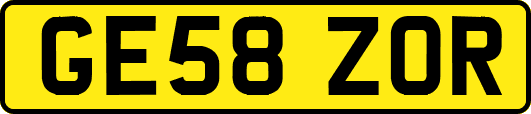 GE58ZOR