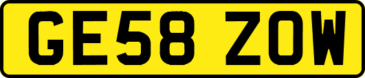 GE58ZOW