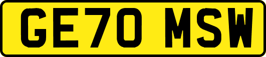 GE70MSW