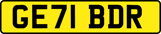 GE71BDR