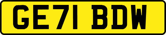 GE71BDW