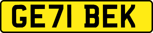 GE71BEK