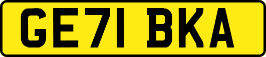 GE71BKA