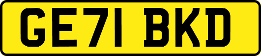 GE71BKD