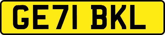 GE71BKL