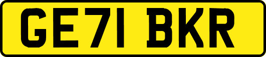 GE71BKR