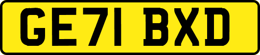 GE71BXD