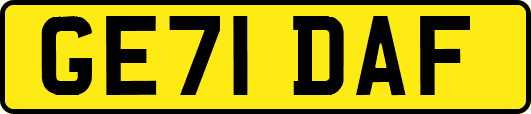 GE71DAF