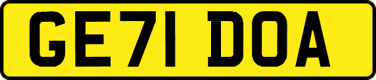 GE71DOA