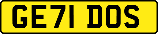 GE71DOS