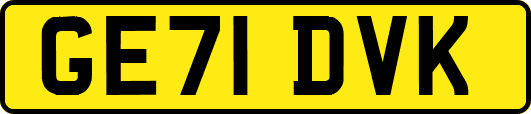 GE71DVK