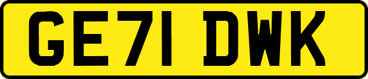 GE71DWK