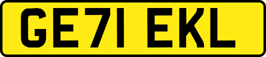 GE71EKL
