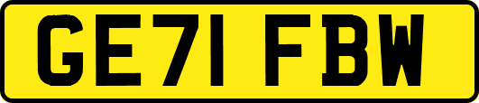 GE71FBW