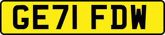 GE71FDW