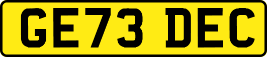 GE73DEC