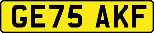 GE75AKF